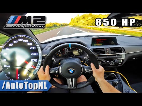 Thumbnail for 850HP BMW M2 COMPETITION | 300KM/H on AUTOBAHN [NO SPEED LIMIT] by AutoTopNL by BMW M2