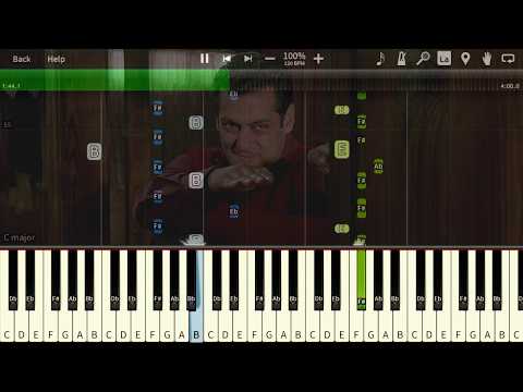 Tubelight Main Agar Piano Tutorial | Piano Lesson | Free Midi | Chords | Sheets Synthesia Video