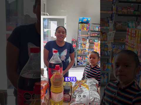 La clienta pensó que se hiba llevar toda la despensa por 50 pesos 😅
