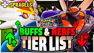 NEW Season 19 Buff & Nerf Pokemon Unite TIER LIST