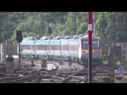 ČD 680.001 - Průjezd vlaku SC 504 Pendolino - Zábřeh na Moravě, 4.7.2015