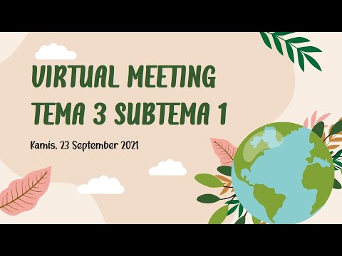 Record Zoom Meeting Tematik Kamis, 23 September 2021