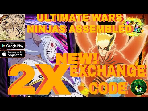 Ultimate Wars Ninjas Assembled New 2X Gift Code 🎁 The Classic storyline Naruto Idle RPG Android/iOS