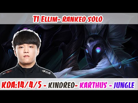 [14/4/5]-[]-T1 Ellim Kindred VS Karthus JUNGLE