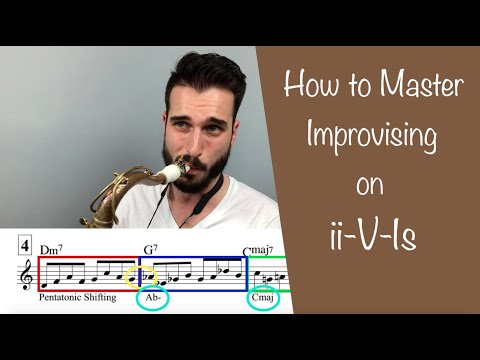 How to Master Improvising on ii-V-Is