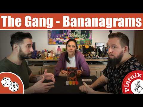 Bankot raboltunk és BANÁN! | The Gang & Bananagrams - Nerd Vs Geek