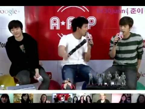 [LQ] 130313 2PM Google+ Hangout - [FULL] Wooyoung's "Bad Girl"