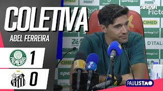COLETIVA ABEL FERREIRA | AO VIVO | Palmeiras x Santos - Paulistão 2026