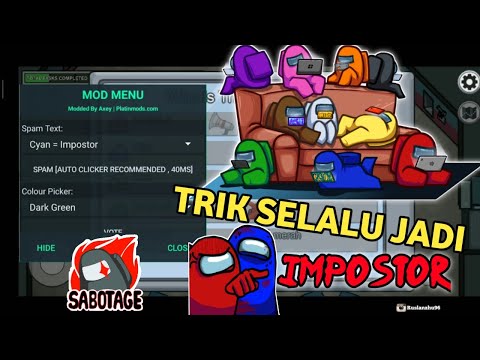 Mod among us jadi impostor terus