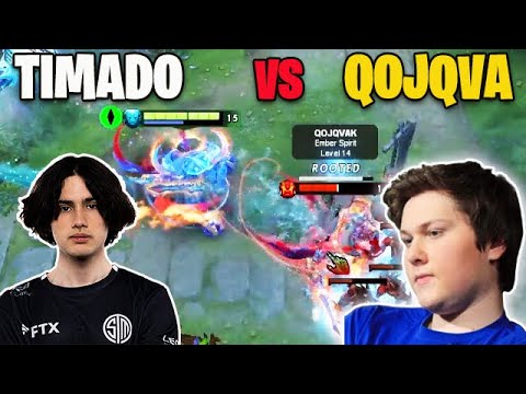 Best MORPHLING IN THE WORLD?  Against QOJQVA EMBER