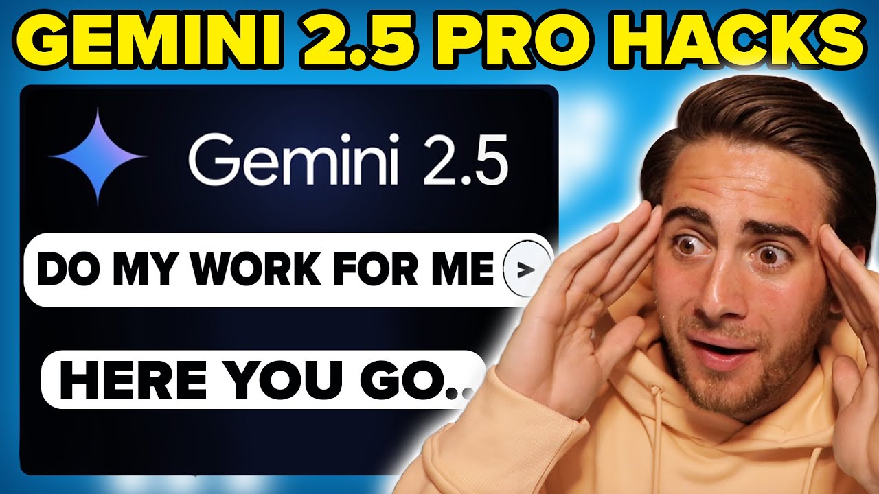 NEW Gemini 2.5 Pro Hacks You NEED To Know in 2025 (Gemini 2.5 Pro Tutorial For Beginners)