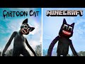 I Remade CARTOON CAT Scenes In Minecraft