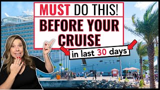 15 THINGS YOU MUST DO BEFORE YOUR CRUISE *important & non-obvious*