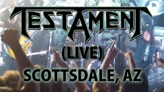 Testament - Do or Die (LIVE) Scottsdale, AZ 4/3/2015