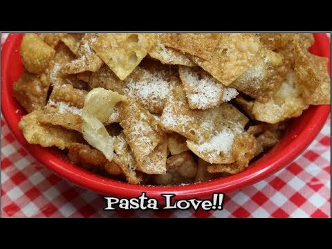 Homemade Pasta Chips ~ Pasta Chips Recipe ~ Seasoned Pasta Chips ~ Noreen's Kitchen
