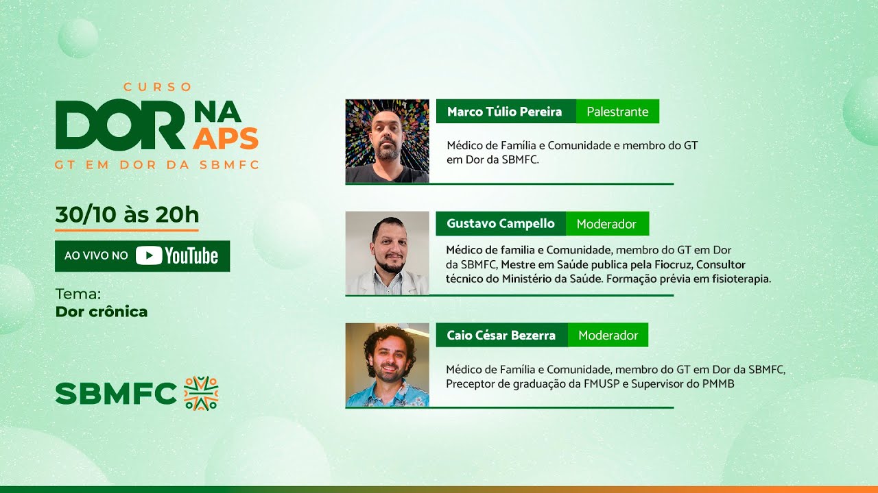 CURSO DOR NA APS - Dor crônica
