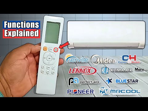 Master THIS Mini-Split AC Remote: Tips, Tricks & Hidden Features!