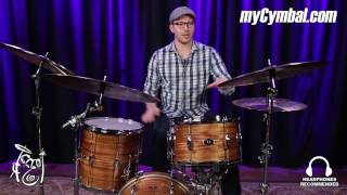 Video thumbnail for Istanbul Agop 21" Mel Lewis Signature Ride Cymbal w/ Rivets - 2172g - Carter McLean (ML21-1101716LL) by Memphis Drum Shop