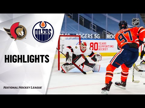 Senators @ Oilers 1/31/21 | NHL Highlights