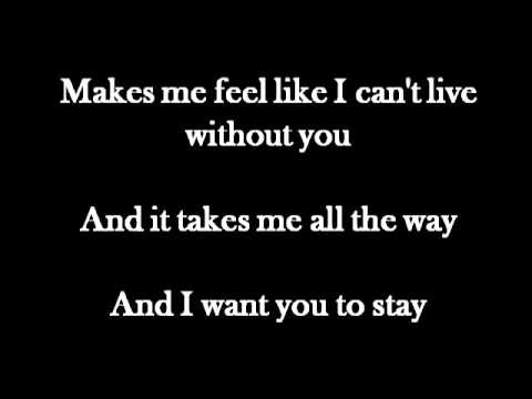 Rihanna-Stay (歌詞) (Rihanna-Stay (Lyrics))
