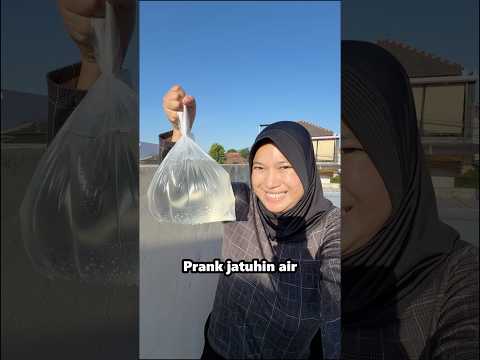 PRANK JATUHIN AIR ‼️