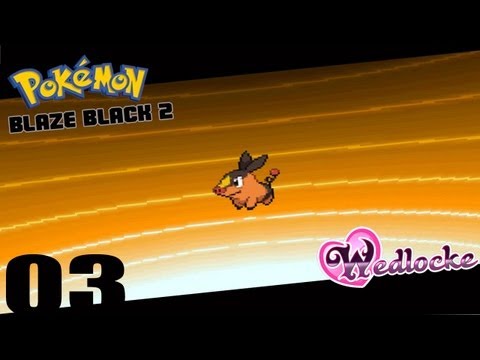 Pokemon Blaze Black 2 (challenge mode) Randomized Wedlocke - Part 3: Now a hog roast!