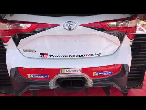 新城ラリー2019 YARIS WRC sound