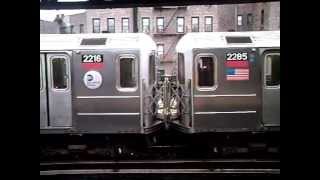 preview picture of video '1 train at Dyckman Street'