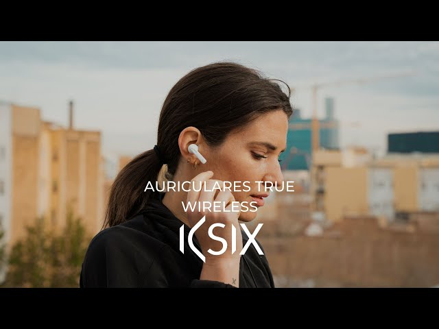 Ksix Noise Cancel Auriculares Inalámbricos con Cancelación de Ruido video