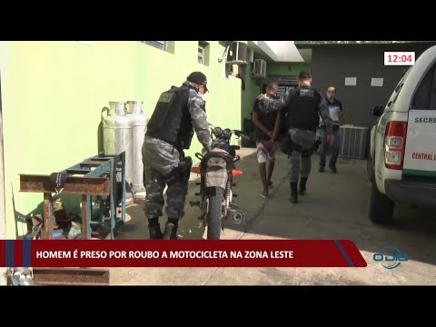 Homem é preso por roubo a motocicleta na zona leste 17 03 2021