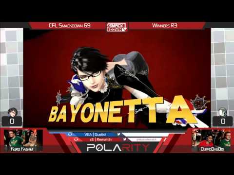 CFLS69 - KuroKagami (Bayonetta) vs DuffoBagBoi (Wii Fit Trainer/Little Mac) - WR3