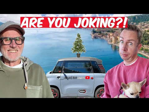 Christmas Tree DISASTER In Villefranche!🎄🚙🇫🇷