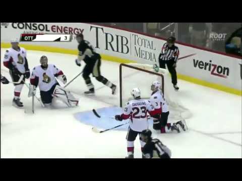 Sidney Crosby Goal vs Ottawa Senators 2/13/13
