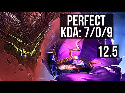 MALPH vs KENNEN (TOP) | 7/0/9, Godlike, Rank 11 Malph | TR Master | 12.5