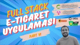 FullStack E-Ticaret Uygulaması - (Spring Boot + Angular) - Part 6