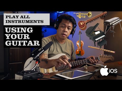 Midi Guitar 2 + Sampletank - How it's done - iOS App