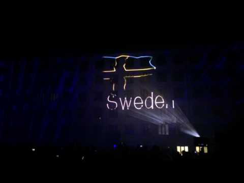 Lasershow European Soccer Championship &  Bundesfinale Sparkassen Fairplay Soccer Tour 2016