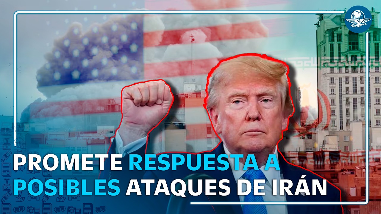 Trump amenaza con responder a Irán tras nuevo intercambio de ataques en Medio Oriente