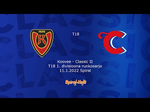 Koovee - Classic II T18 1.divisioona runkosarja 11.1.2022