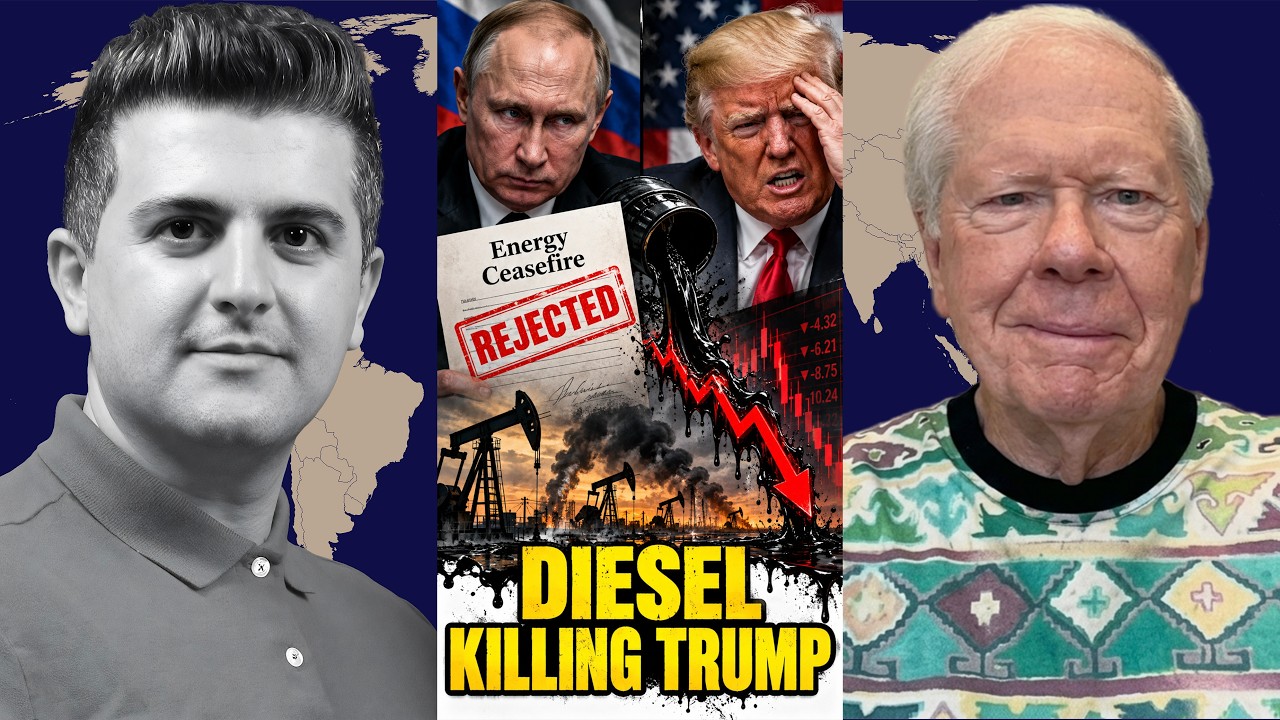 RUSSIA REJECTS TRUMP'S ENERGY CEASEFIRE - DIESEL KILLING TRUMP - w/ Paul Craig Roberts