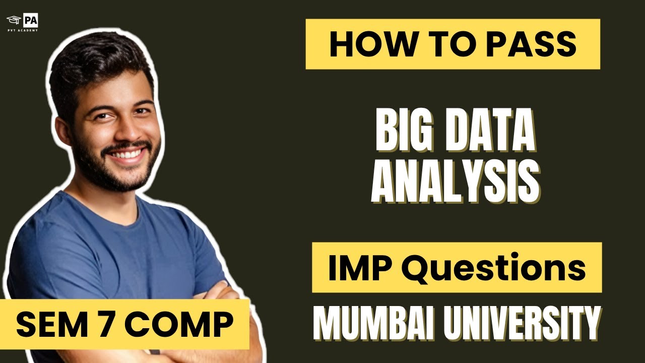Big Data Analysis (BDA) Important Questions | How To Pass BDA | Sem 7 Computer