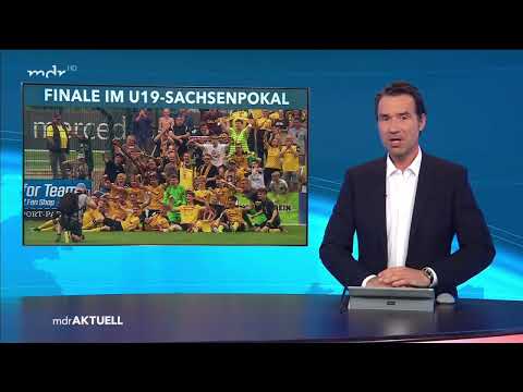 Dynamo Dresden : Erzgebirge Aue A-Junioren Sachsenpokal Finale in Grimma 06.06.2022