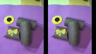 Como fazer caixinha de presente reciclvel. #diy,#artesanatoemgeral #craft