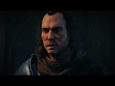 Assassin's Creed Unity King Phillip burns a knight templar