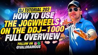 DJ Tutorial 203 | How to Use the Jogwheels on the DDJ-1000 | Full Overview