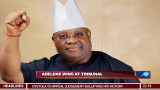 Tribunal Declares Ademola Adeleke As Winner 22/03/19 Pt.1 |News@10|