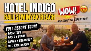 Hotel Indigo Bali Seminyak Beach: WOW! 😍 Full Resort Tour,  Pools & Breakfast