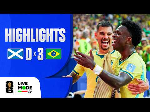 Escócia 0-3 Brasil (WC 2026)