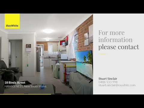18 Binda Street, Hawks Nest, NSW 2324, 4 Schlafzimmer, 3 Badezimmer, House