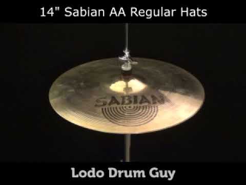 SOLD OUT 14" Sabian AA Regular Hats hi hat set
